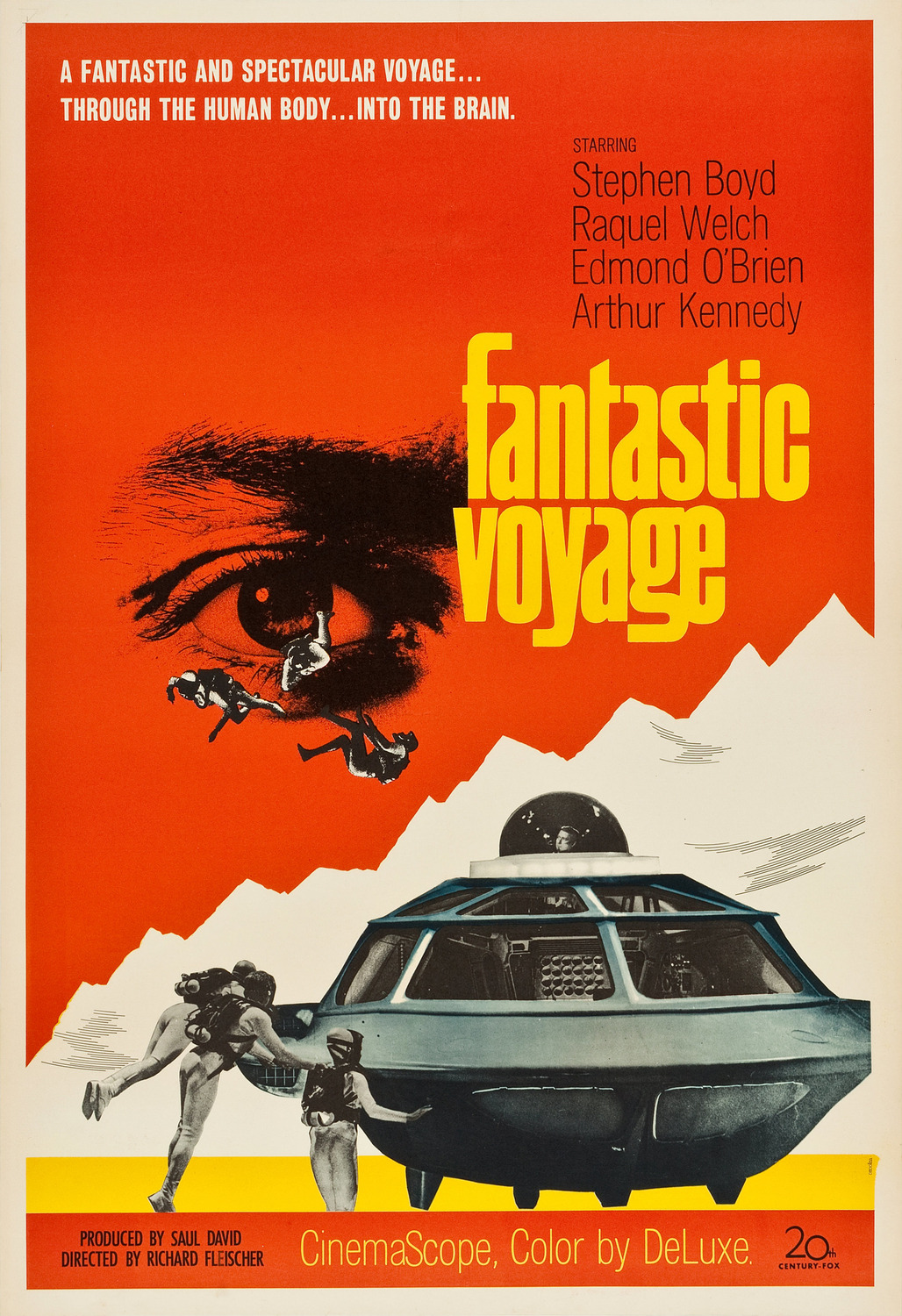 Extra Large Movie Poster Image for Fantastic Voyage (#3 of 8)