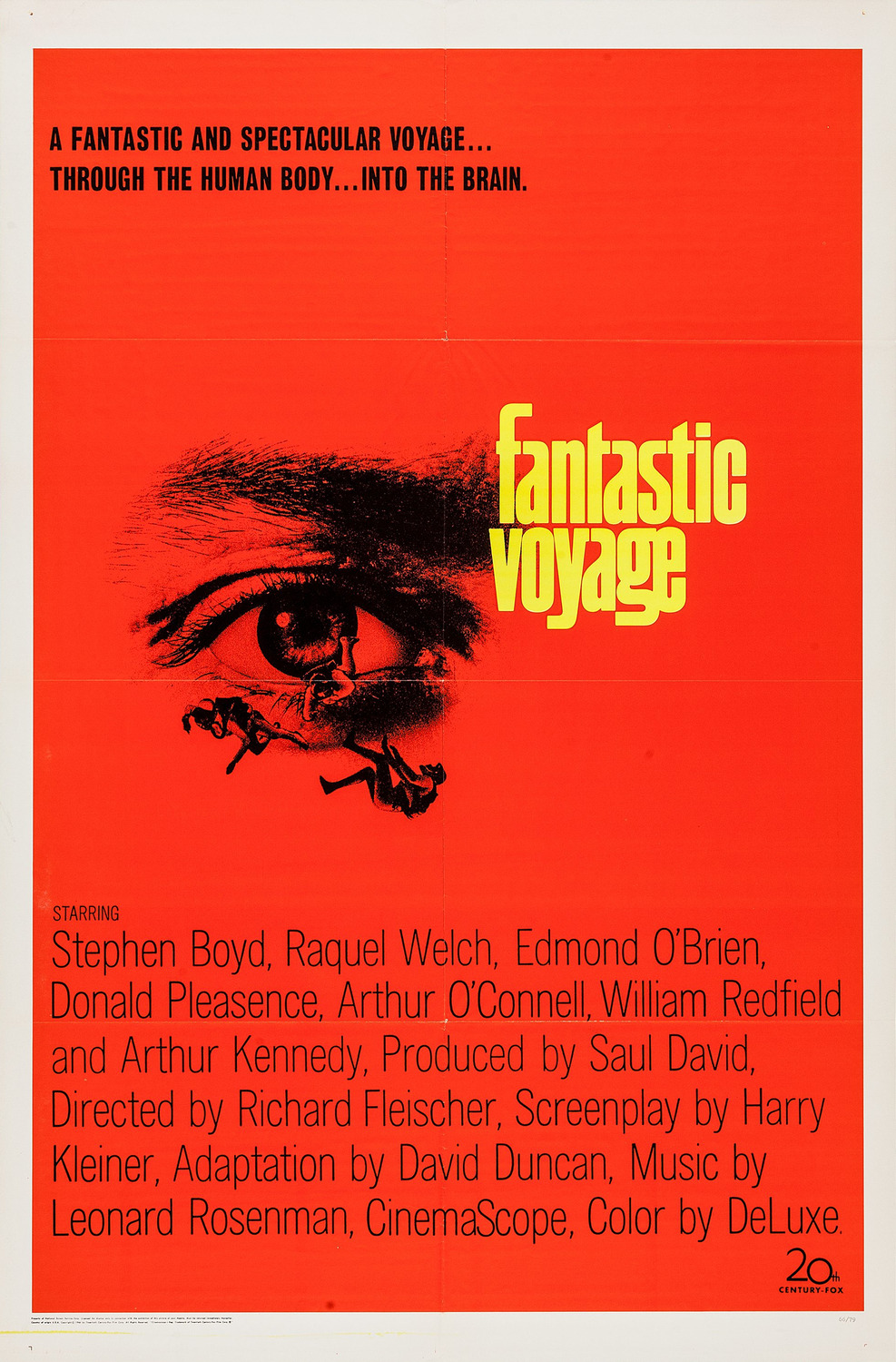 Extra Large Movie Poster Image for Fantastic Voyage (#1 of 8)