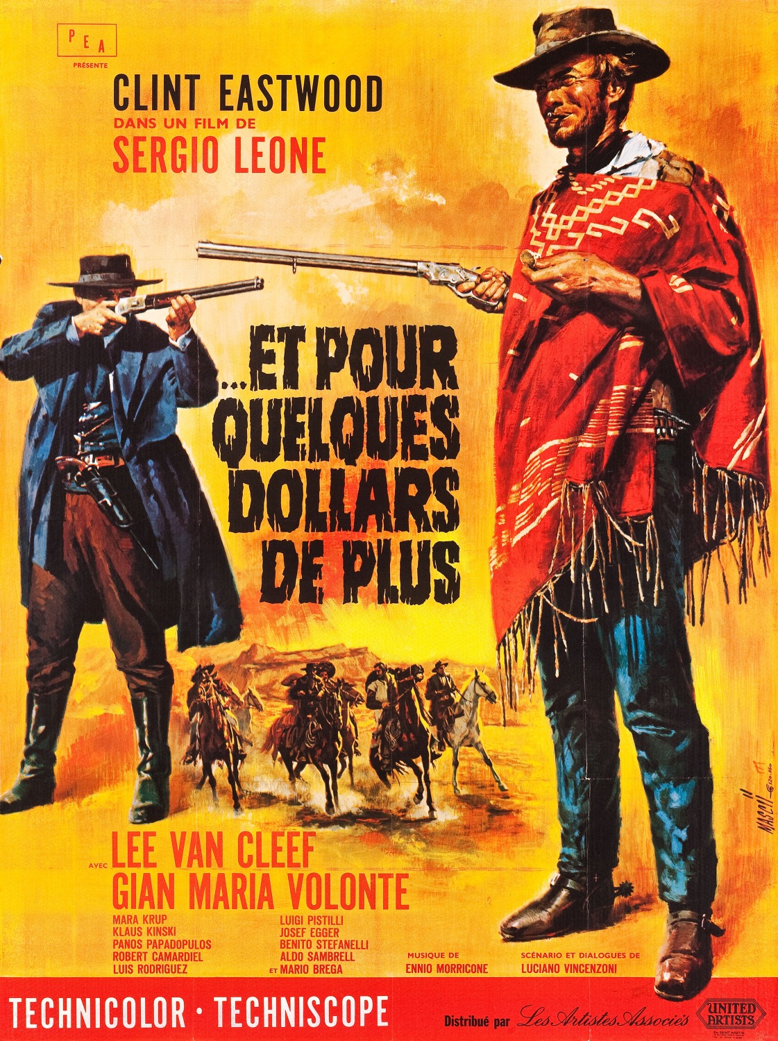 Extra Large Movie Poster Image for For a Few Dollars More (#2 of 2)