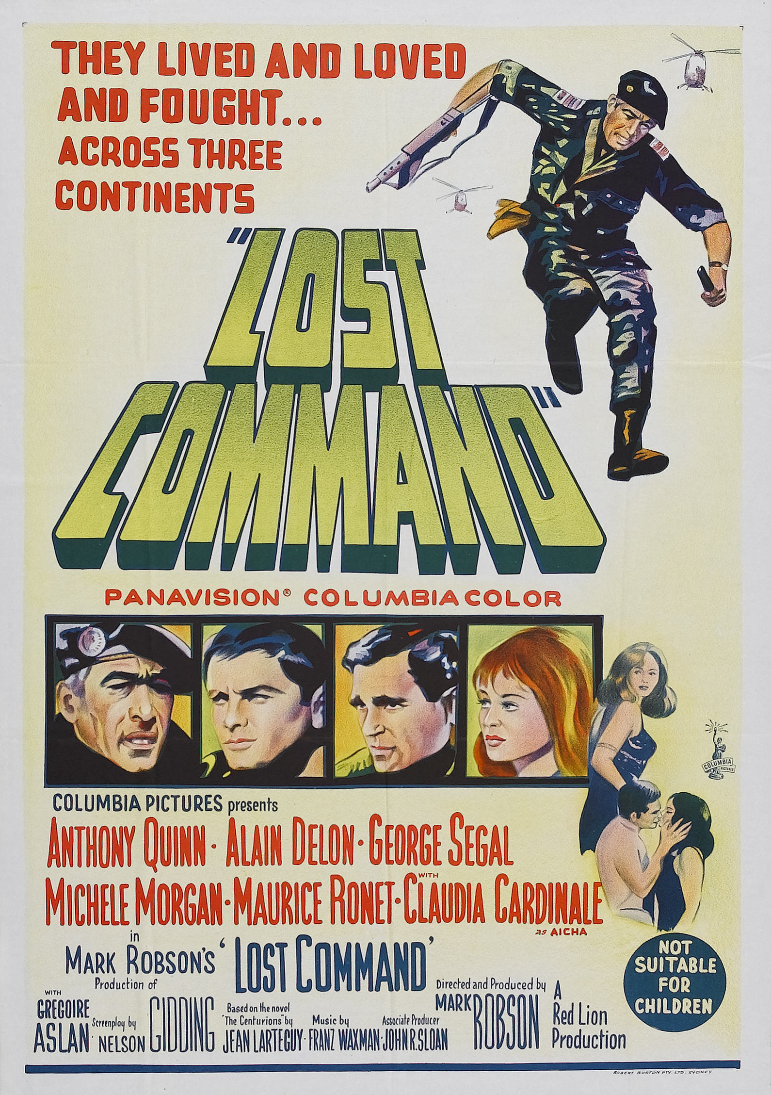 Mega Sized Movie Poster Image for Lost Command (#2 of 2)