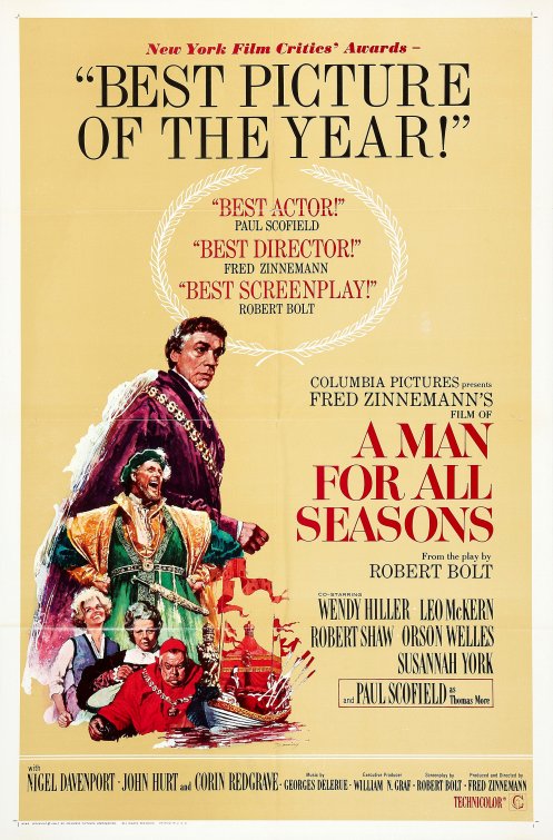 A Man for All Seasons Movie Poster