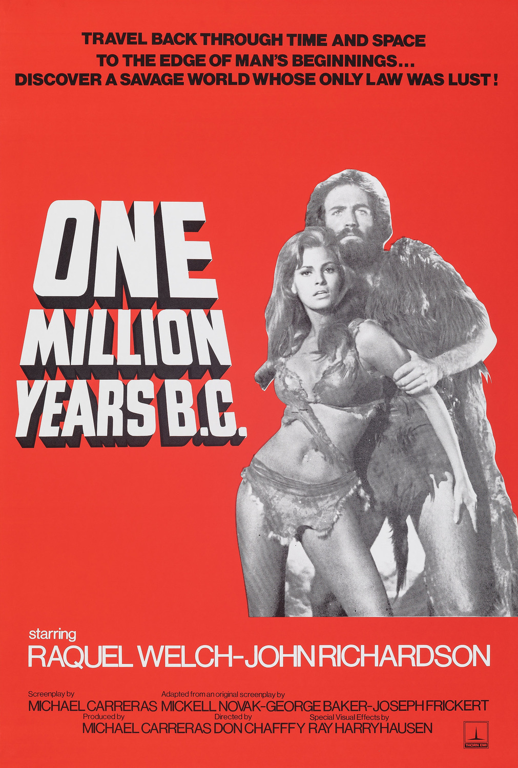 Extra Large Movie Poster Image for One Million Years B.C. (#4 of 12)
