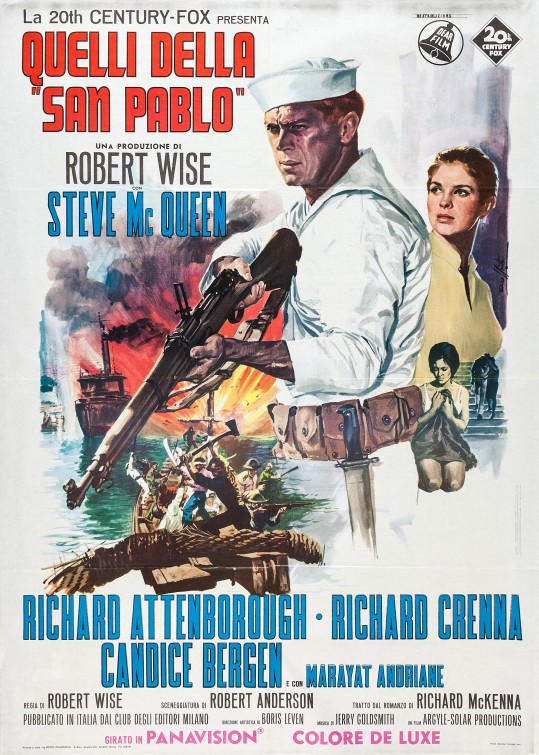 The Sand Pebbles Movie Poster