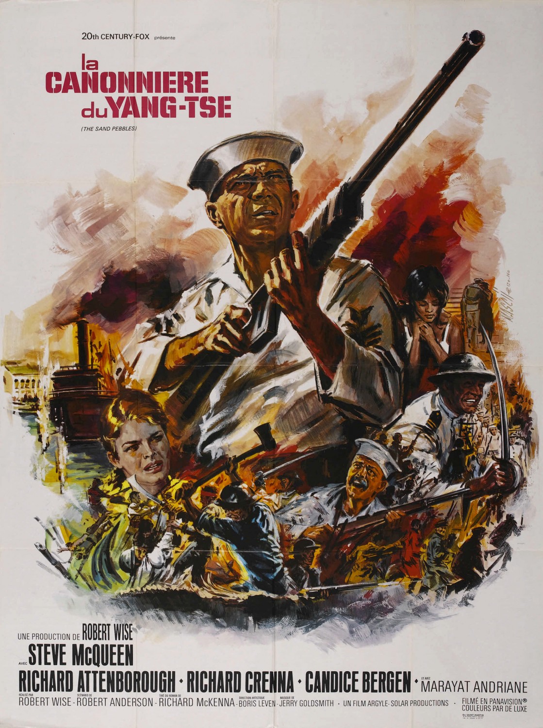 Extra Large Movie Poster Image for The Sand Pebbles (#6 of 8)