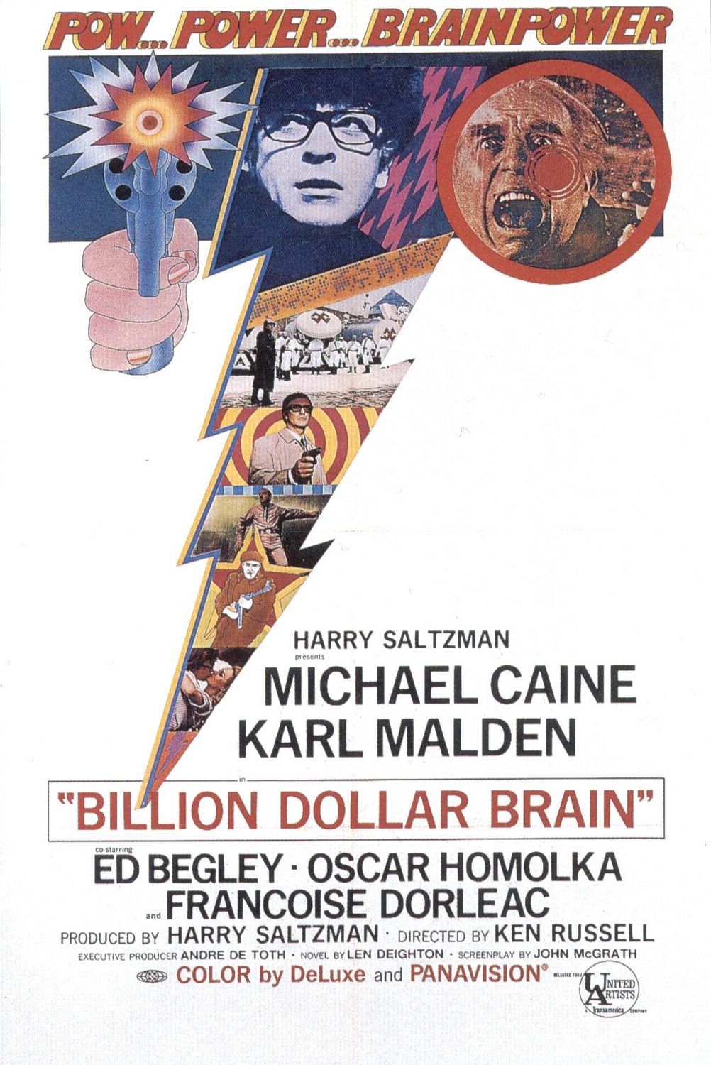 Extra Large Movie Poster Image for Billion Dollar Brain 