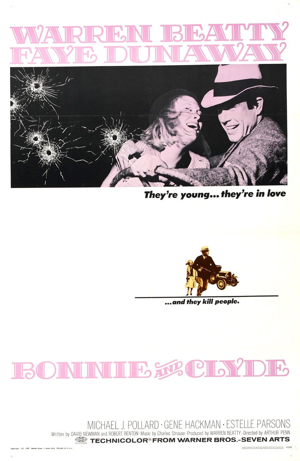 Extra Large Movie Poster Image for Bonnie and Clyde (#1 of 7)