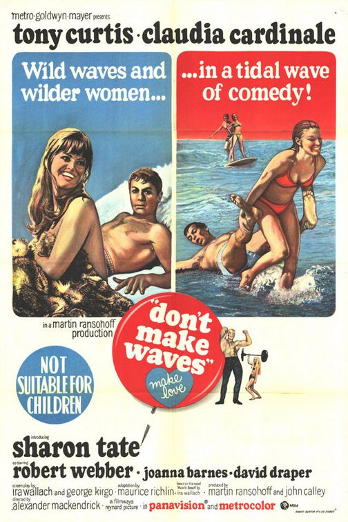 Don't Make Waves Movie Poster