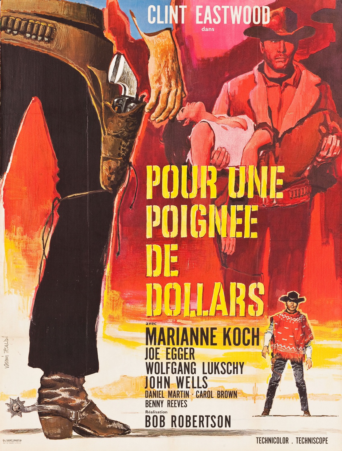 Extra Large Movie Poster Image for A Fistful of Dollars (#3 of 3)