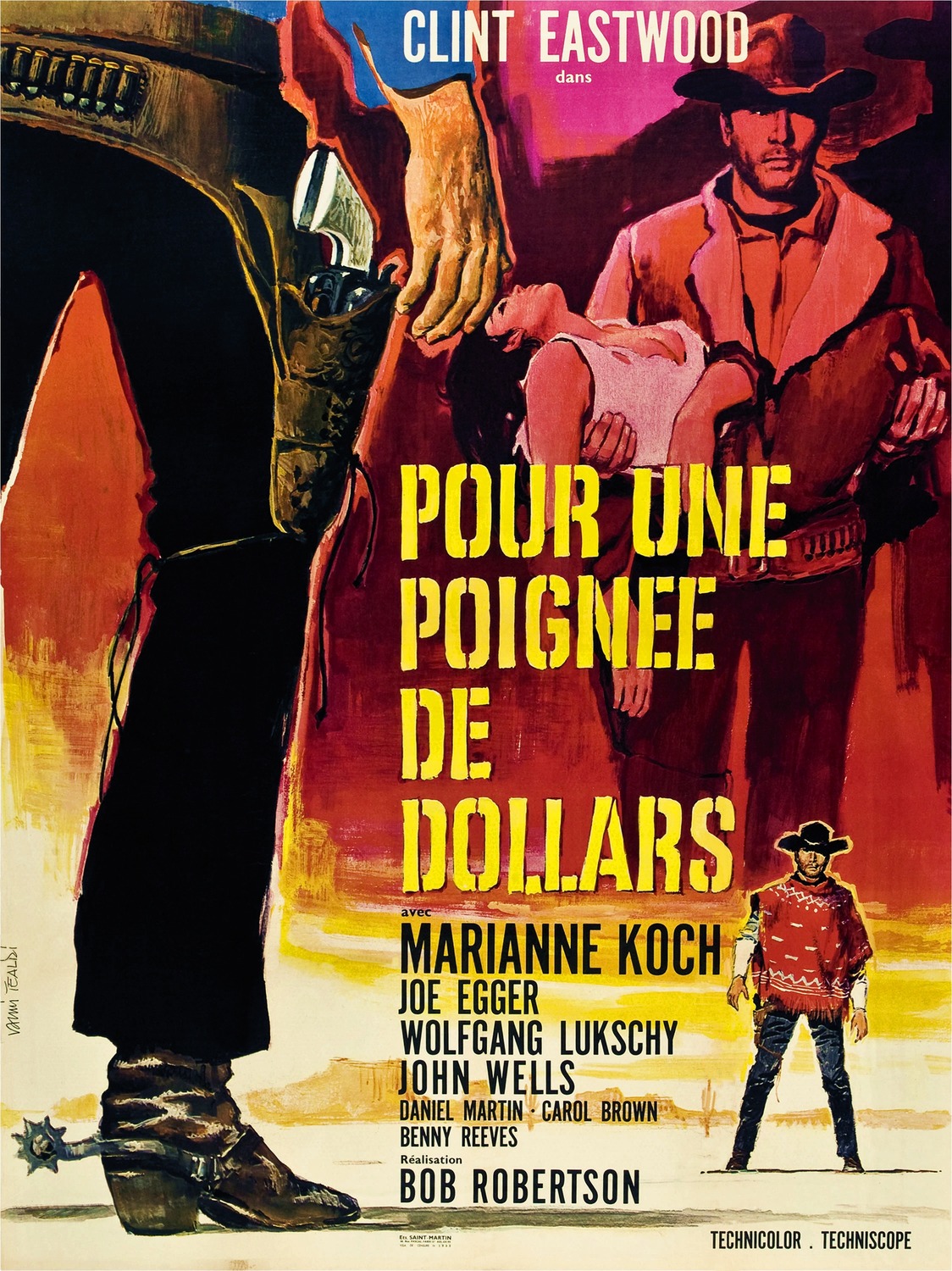 Extra Large Movie Poster Image for A Fistful of Dollars (#3 of 3)