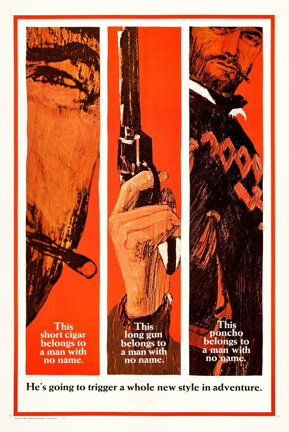 Extra Large Movie Poster Image for A Fistful of Dollars (#1 of 3)