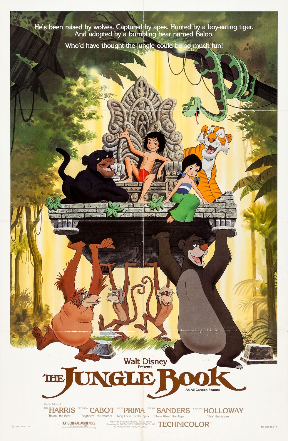 Extra Large Movie Poster Image for The Jungle Book (#6 of 6)