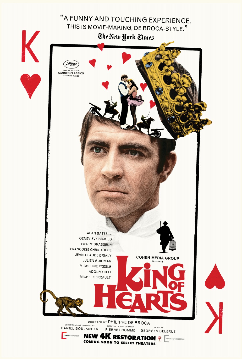 Extra Large Movie Poster Image for King of Hearts (#5 of 5)