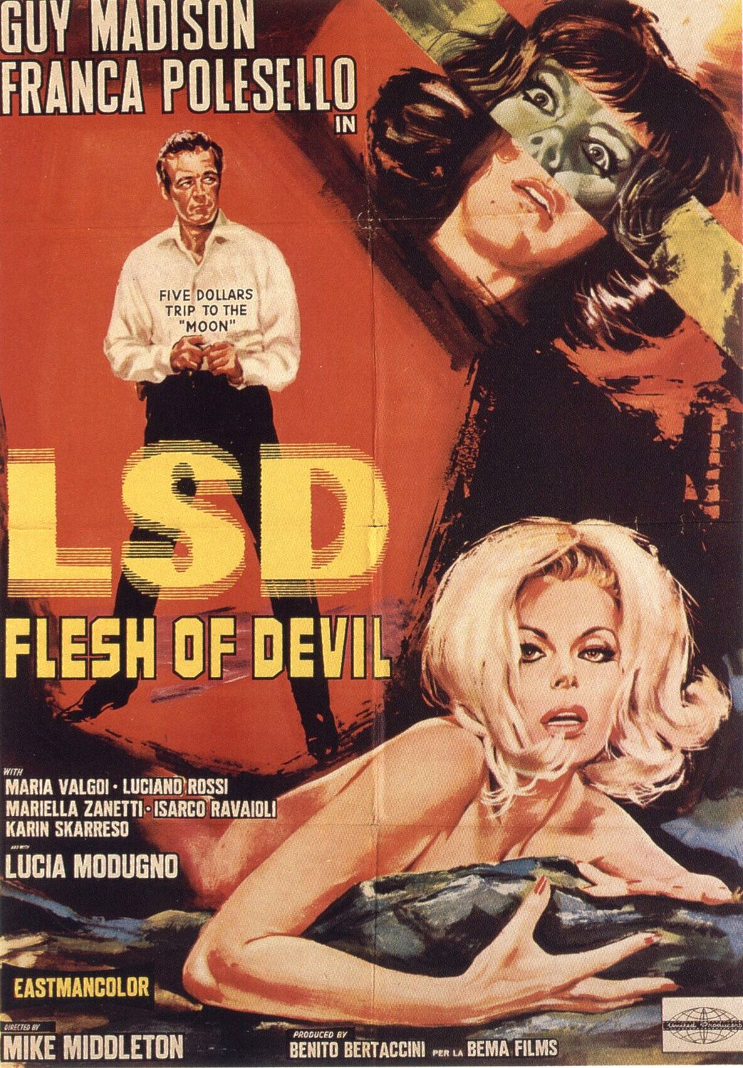 Extra Large Movie Poster Image for LSD Flesh of Devil 