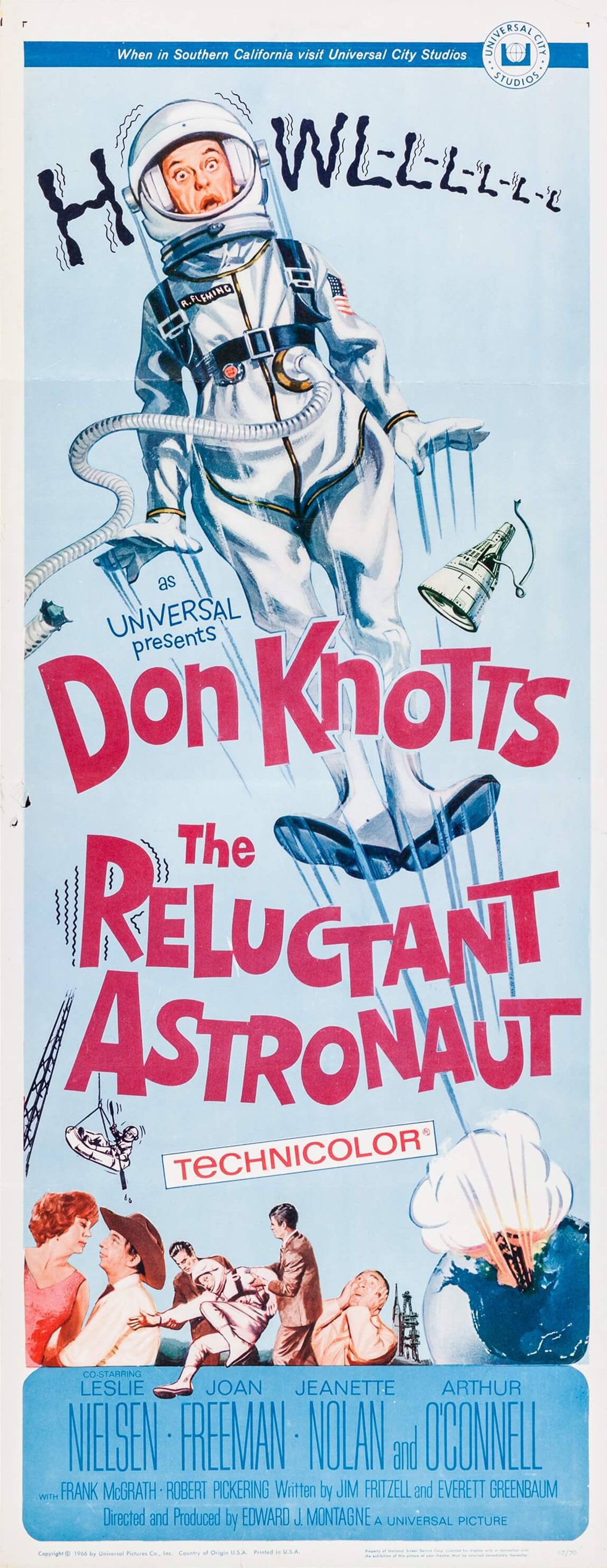 Mega Sized Movie Poster Image for The Reluctant Astronaut (#2 of 3)