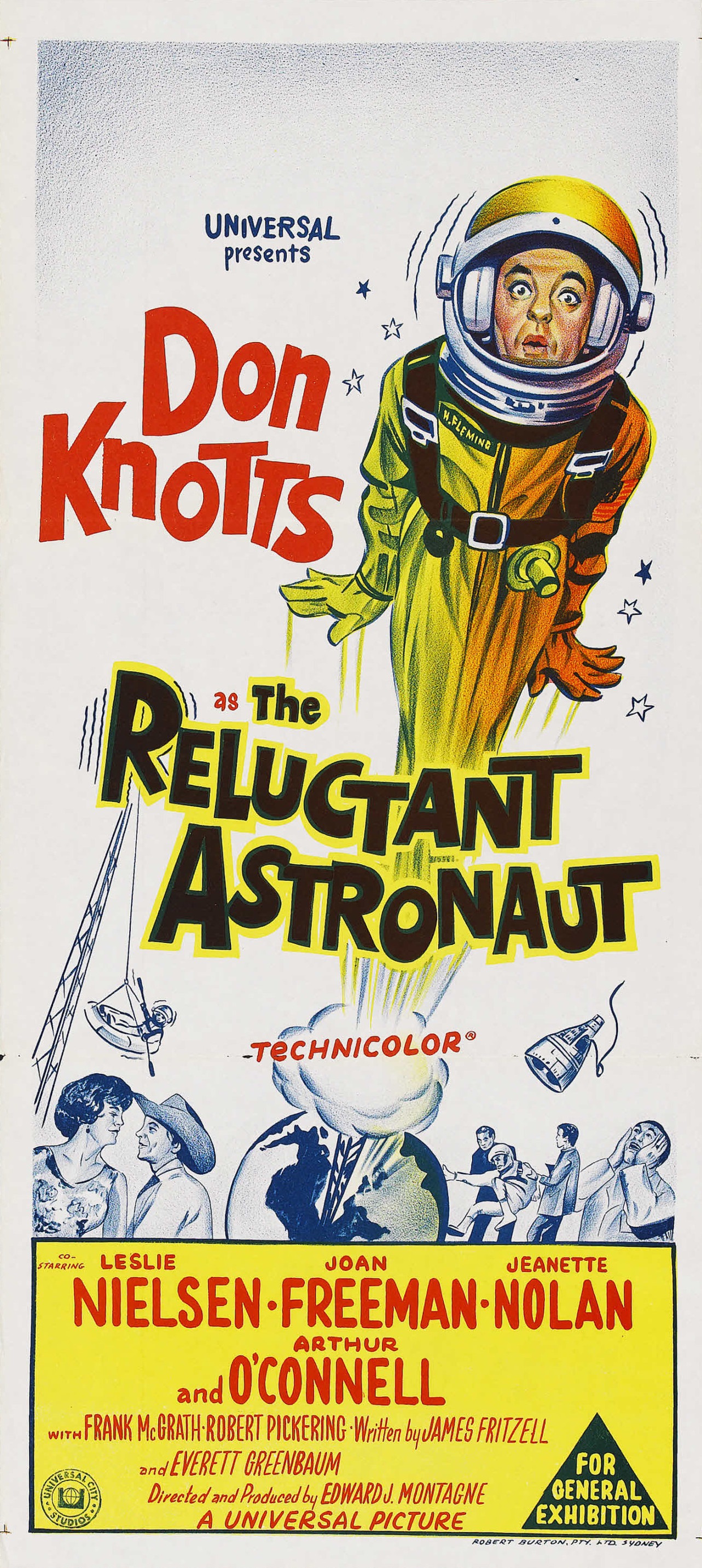 Mega Sized Movie Poster Image for The Reluctant Astronaut (#3 of 3)