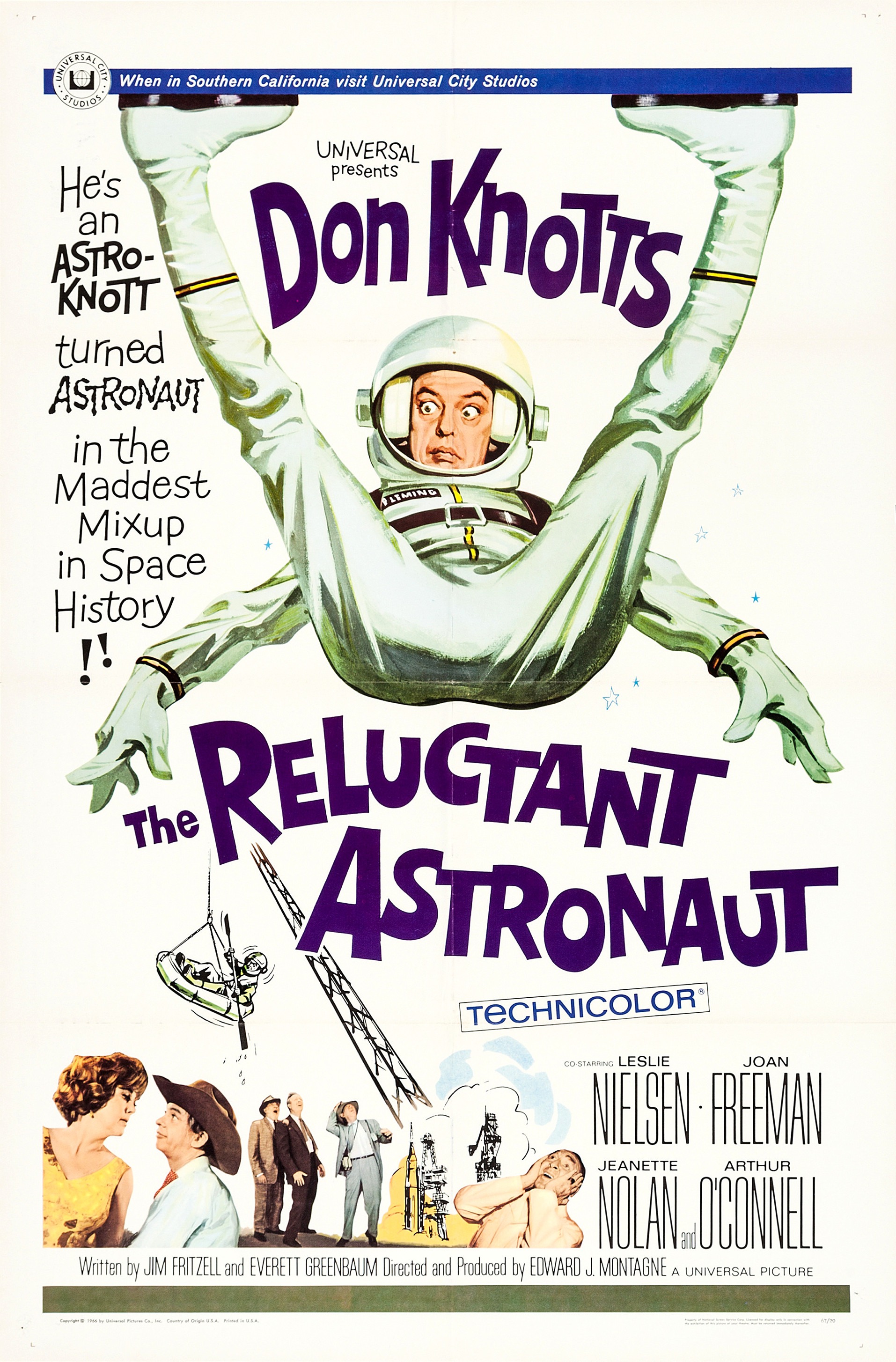 Mega Sized Movie Poster Image for The Reluctant Astronaut (#1 of 3)
