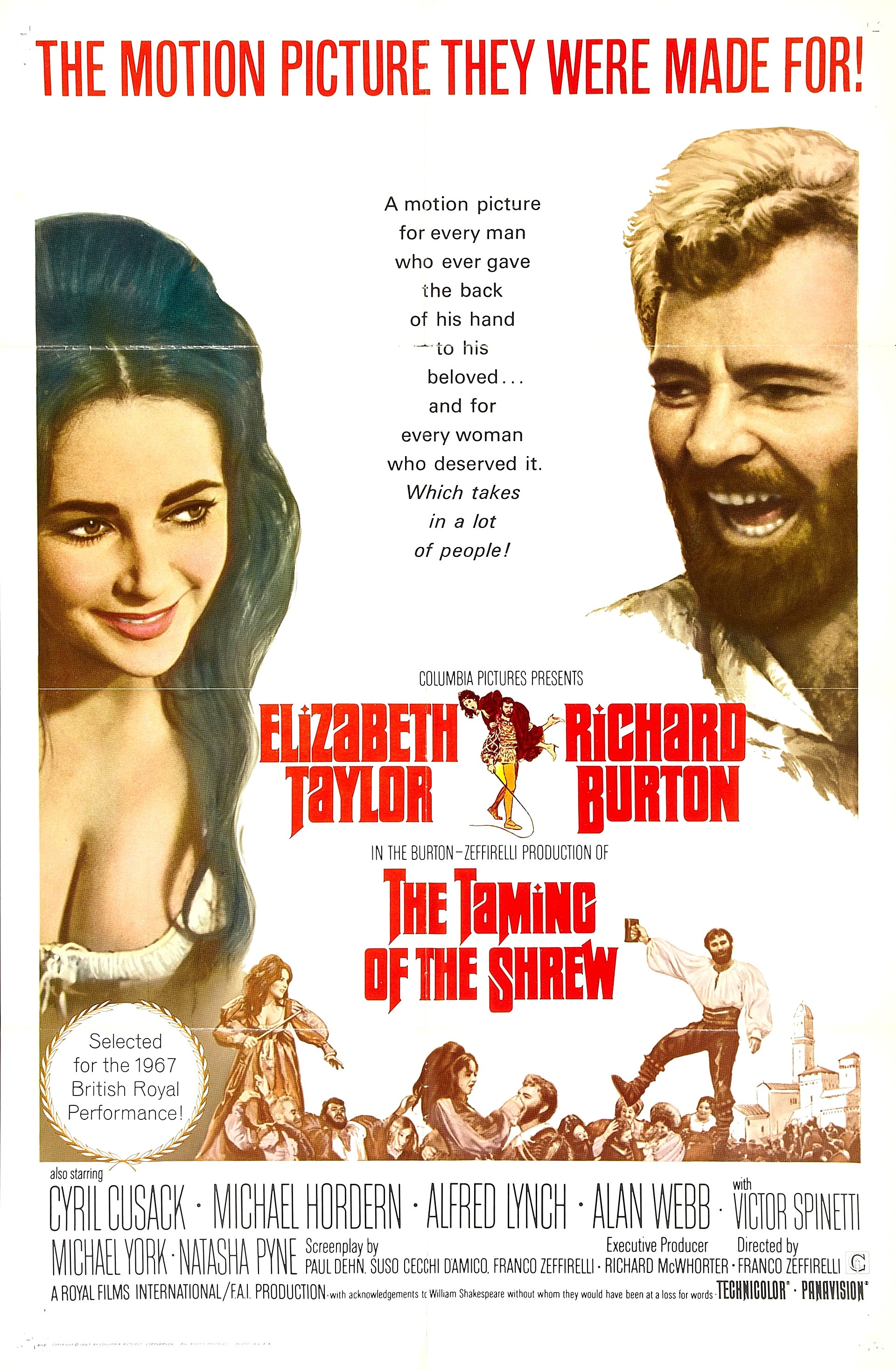 Mega Sized Movie Poster Image for The Taming of the Shrew (#1 of 2)