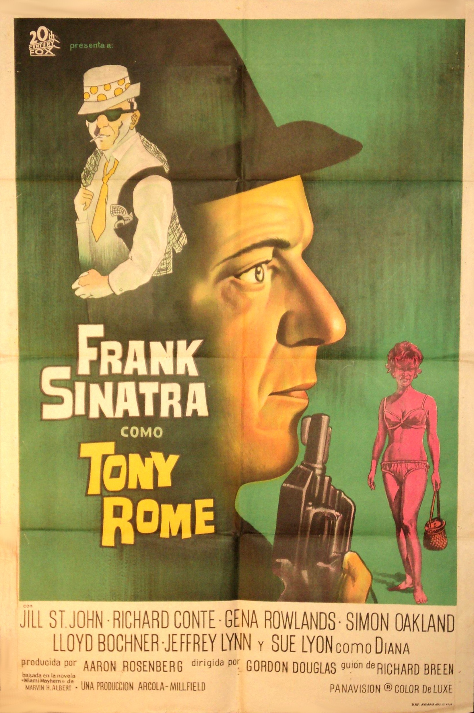 Mega Sized Movie Poster Image for Tony Rome (#3 of 3)
