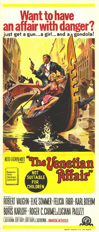 The Venetian Affair Movie Poster