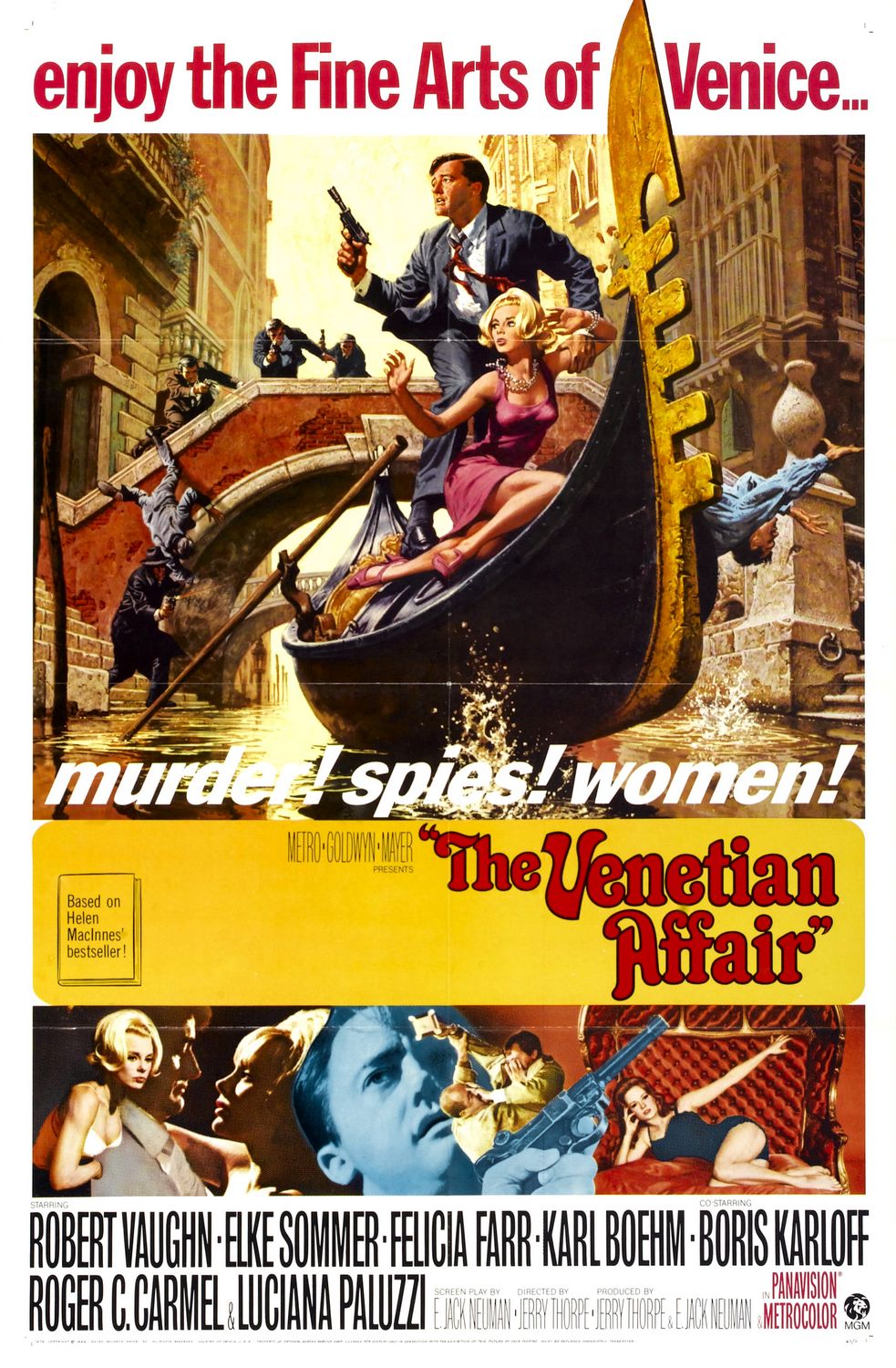 Extra Large Movie Poster Image for The Venetian Affair (#1 of 2)