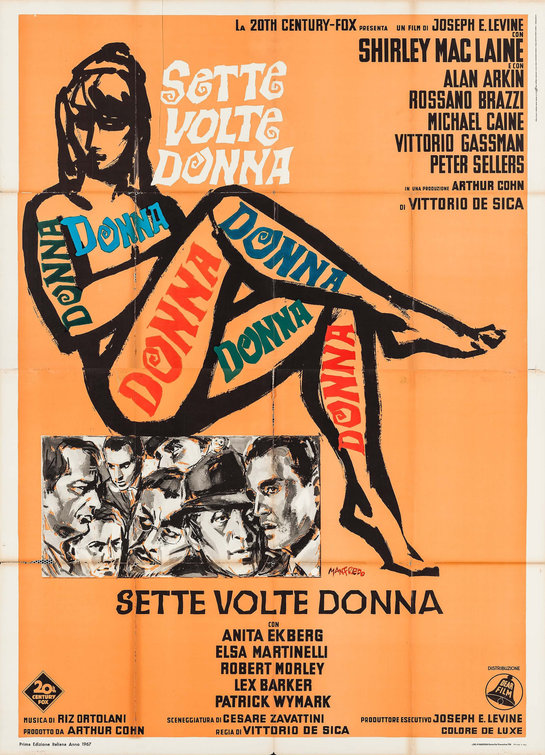 Woman Times Seven Movie Poster