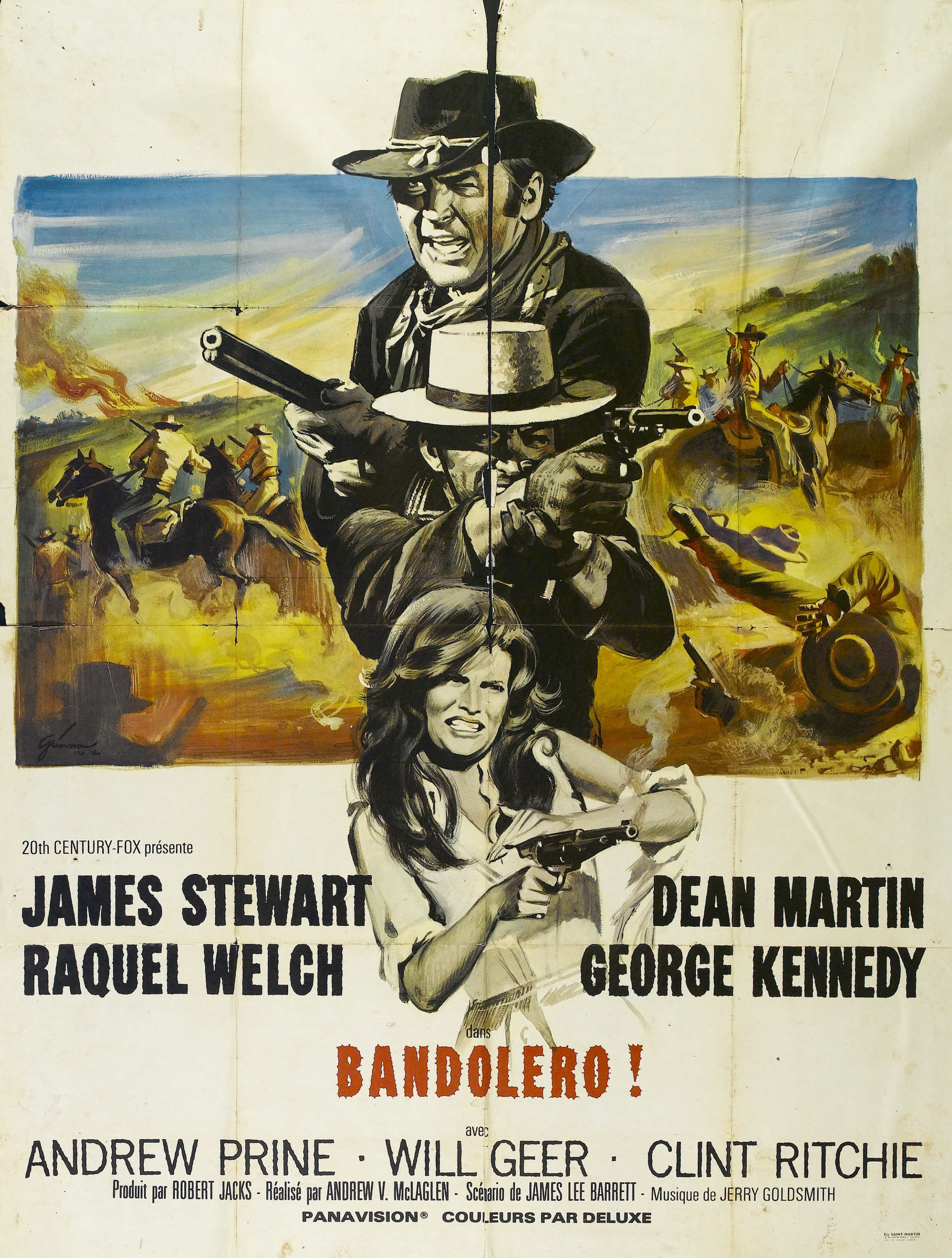 Mega Sized Movie Poster Image for Bandolero! (#7 of 9)