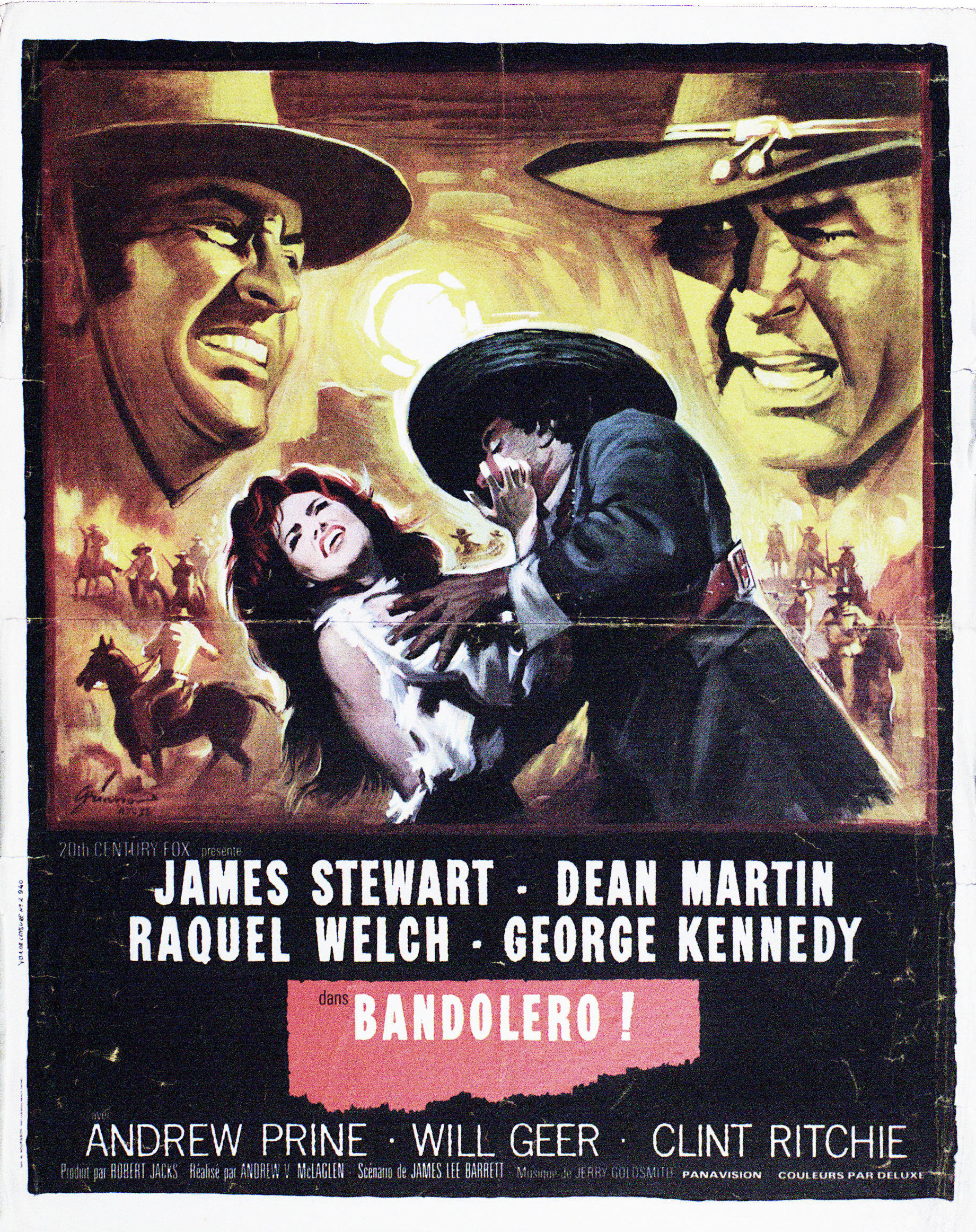 Mega Sized Movie Poster Image for Bandolero! (#8 of 9)