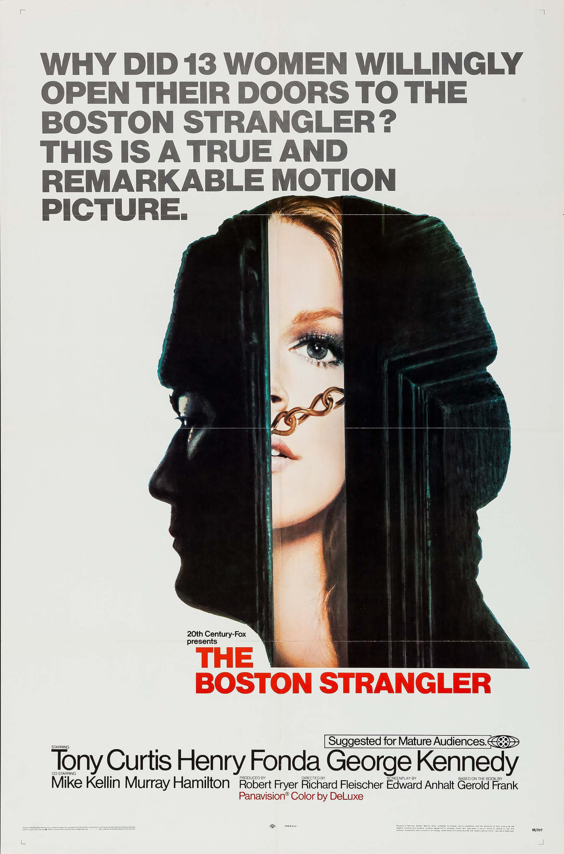 Mega Sized Movie Poster Image for The Boston Strangler 