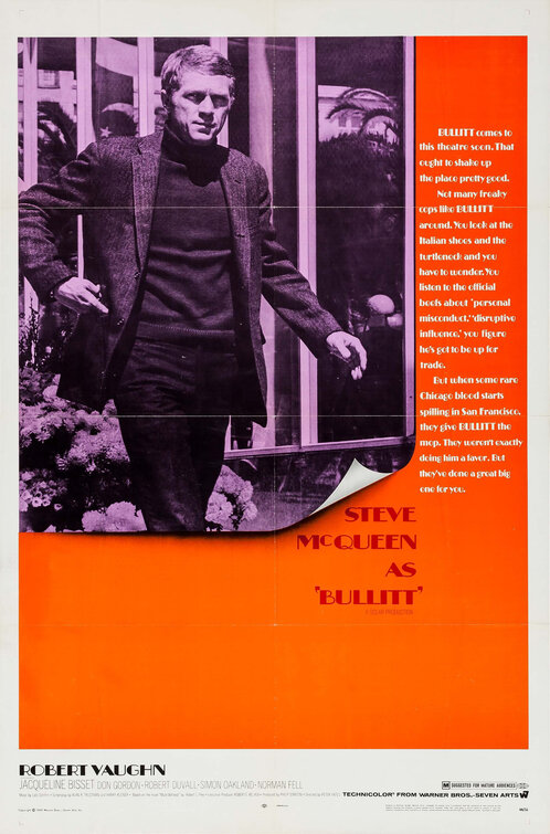 IMP Awards > 1968 Movie Poster Gallery > Bullitt. Bullitt Poster