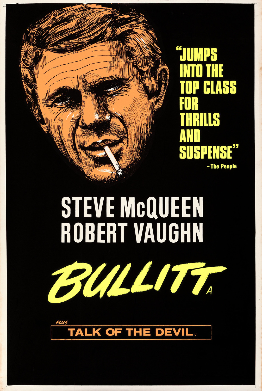 Extra Large Movie Poster Image for Bullitt (#11 of 19)