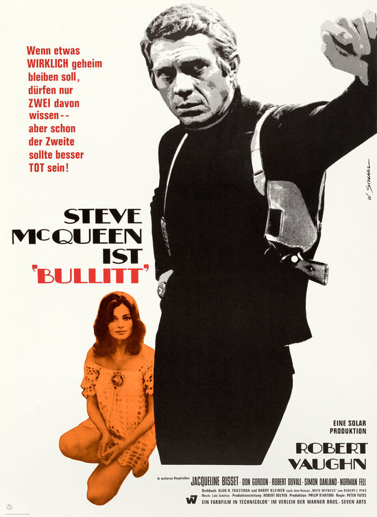 Bullitt Movie Poster