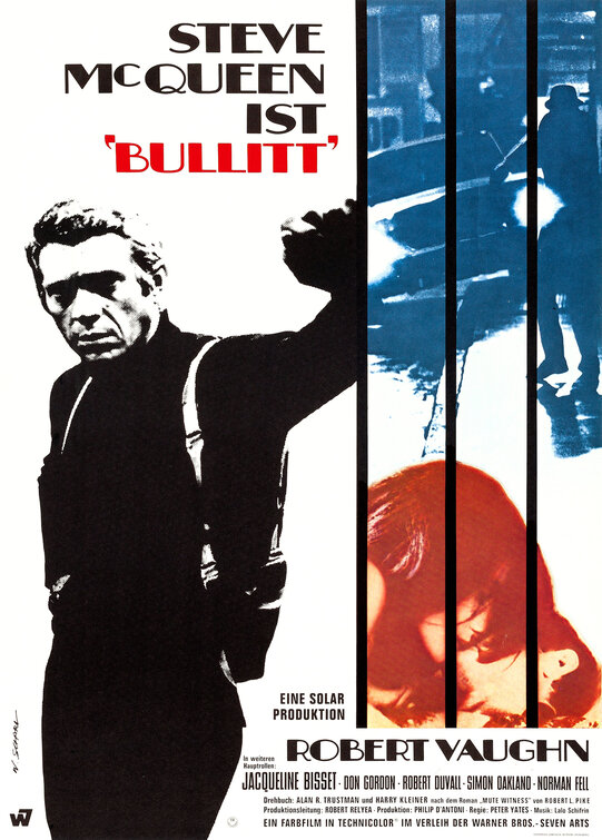 Bullitt Movie Poster