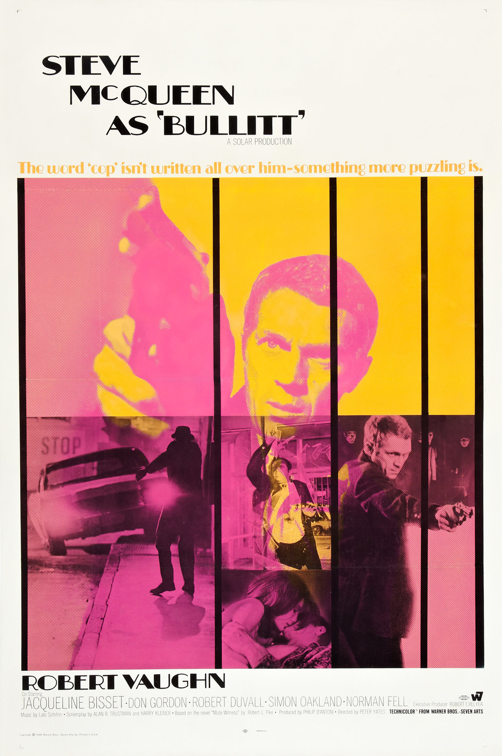Extra Large Movie Poster Image for Bullitt (#2 of 19)
