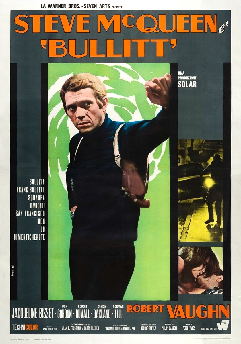 Extra Large Movie Poster Image for Bullitt (#4 of 19)