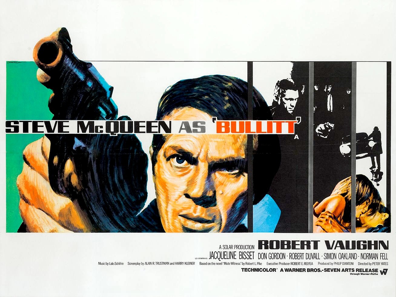 Extra Large Movie Poster Image for Bullitt (#5 of 19)