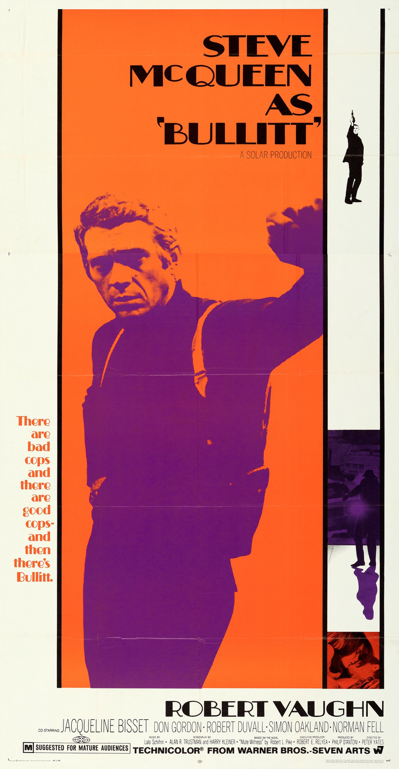 Extra Large Movie Poster Image for Bullitt (#7 of 19)