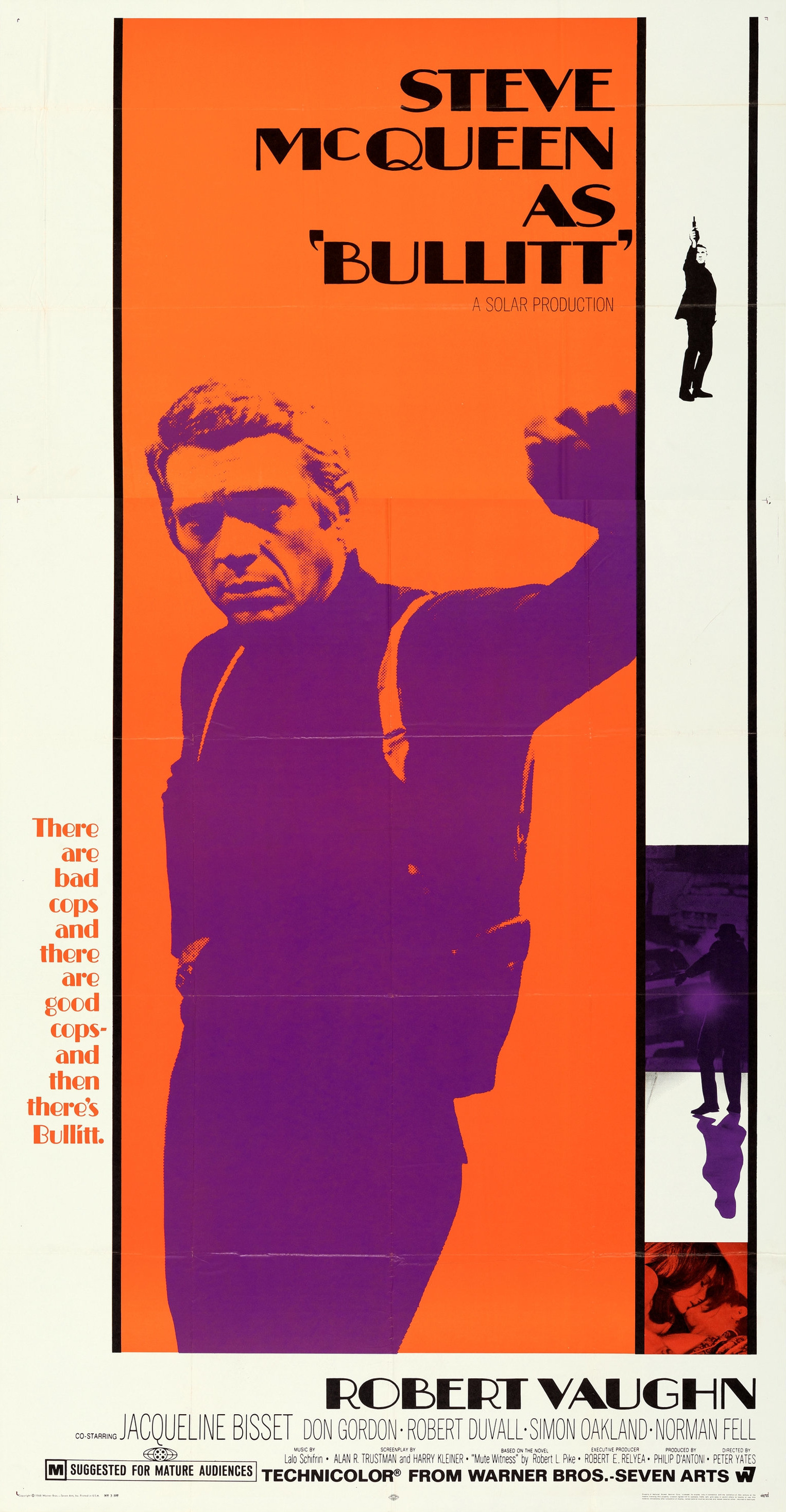 Mega Sized Movie Poster Image for Bullitt (#7 of 19)