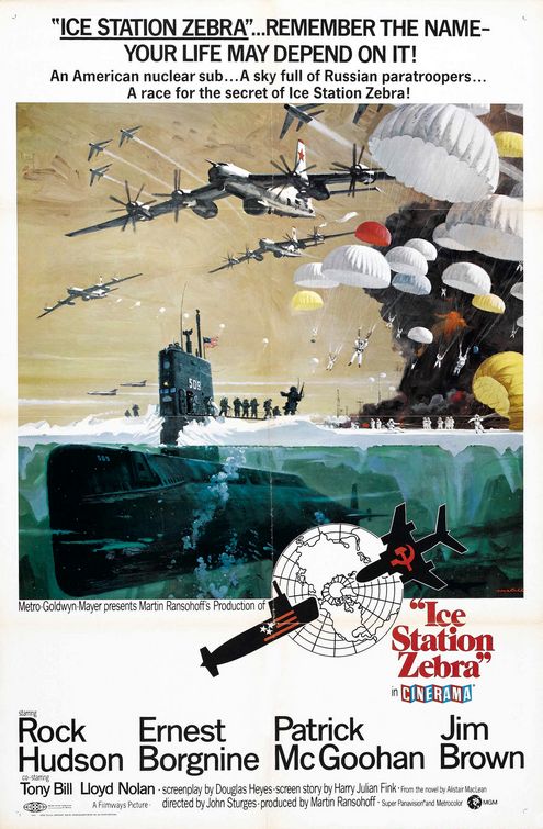 Ice Station Zebra Movie Poster