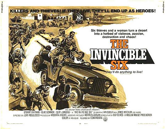 The Invincible Six Movie Poster
