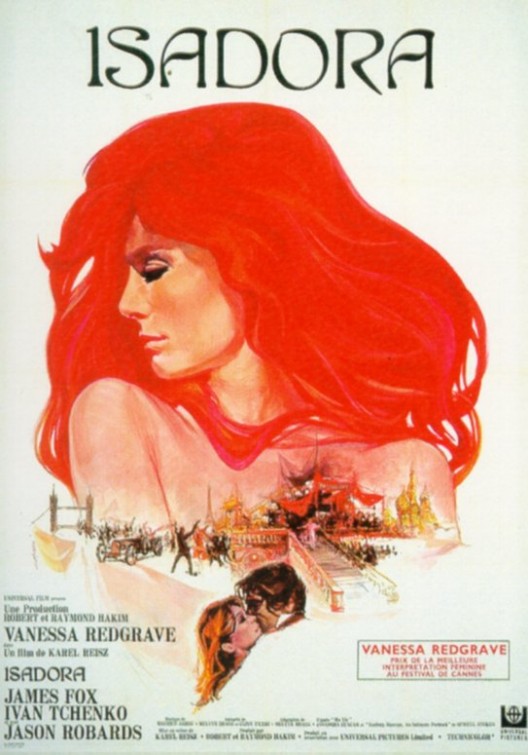 Isadora (aka The Loves of Isadora) Movie Poster
