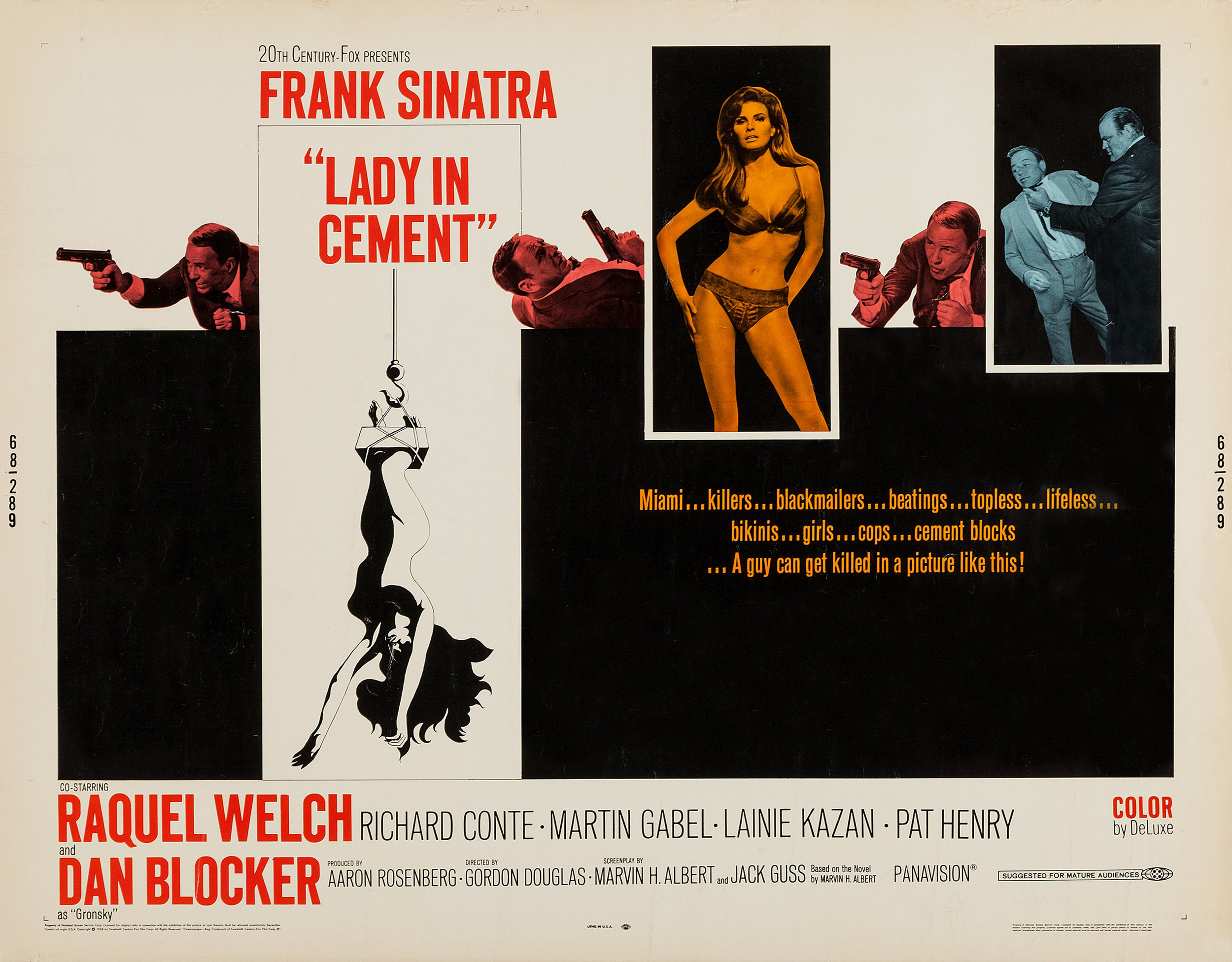 Mega Sized Movie Poster Image for Lady in Cement (#2 of 6)