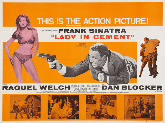Lady in Cement Movie Poster