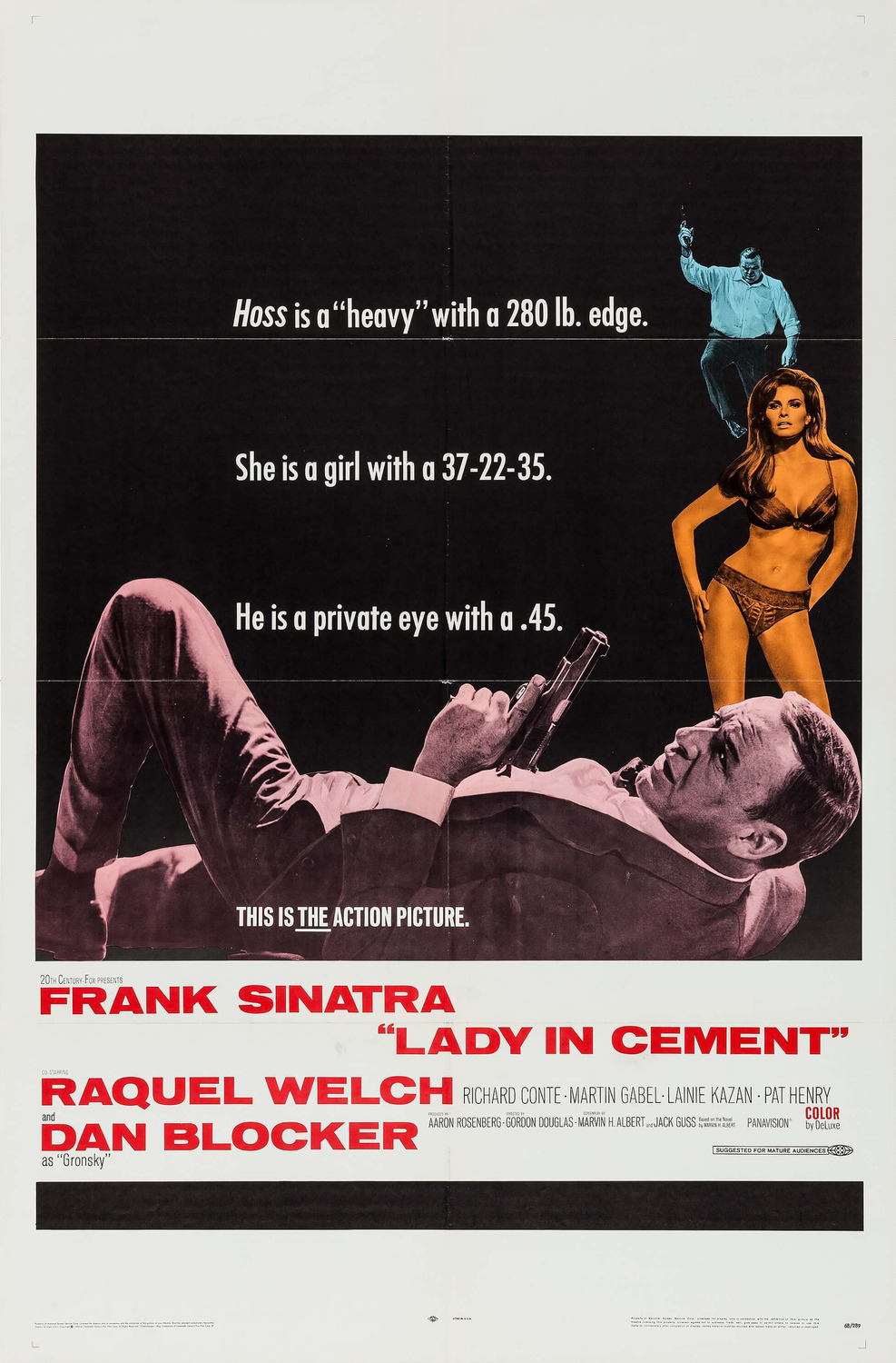 Extra Large Movie Poster Image for Lady in Cement (#1 of 6)