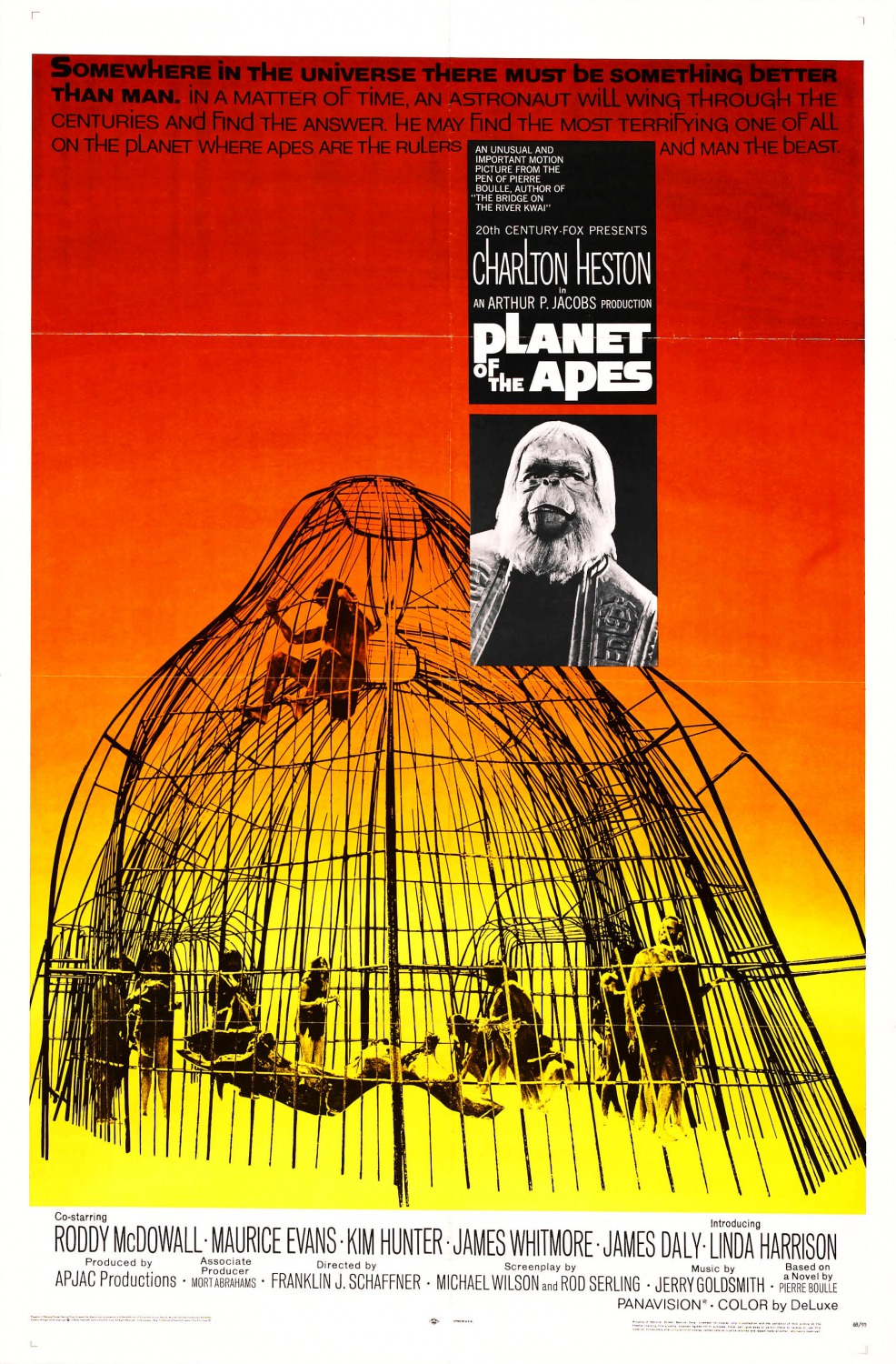 Extra Large Movie Poster Image for Planet of the Apes (#1 of 4)