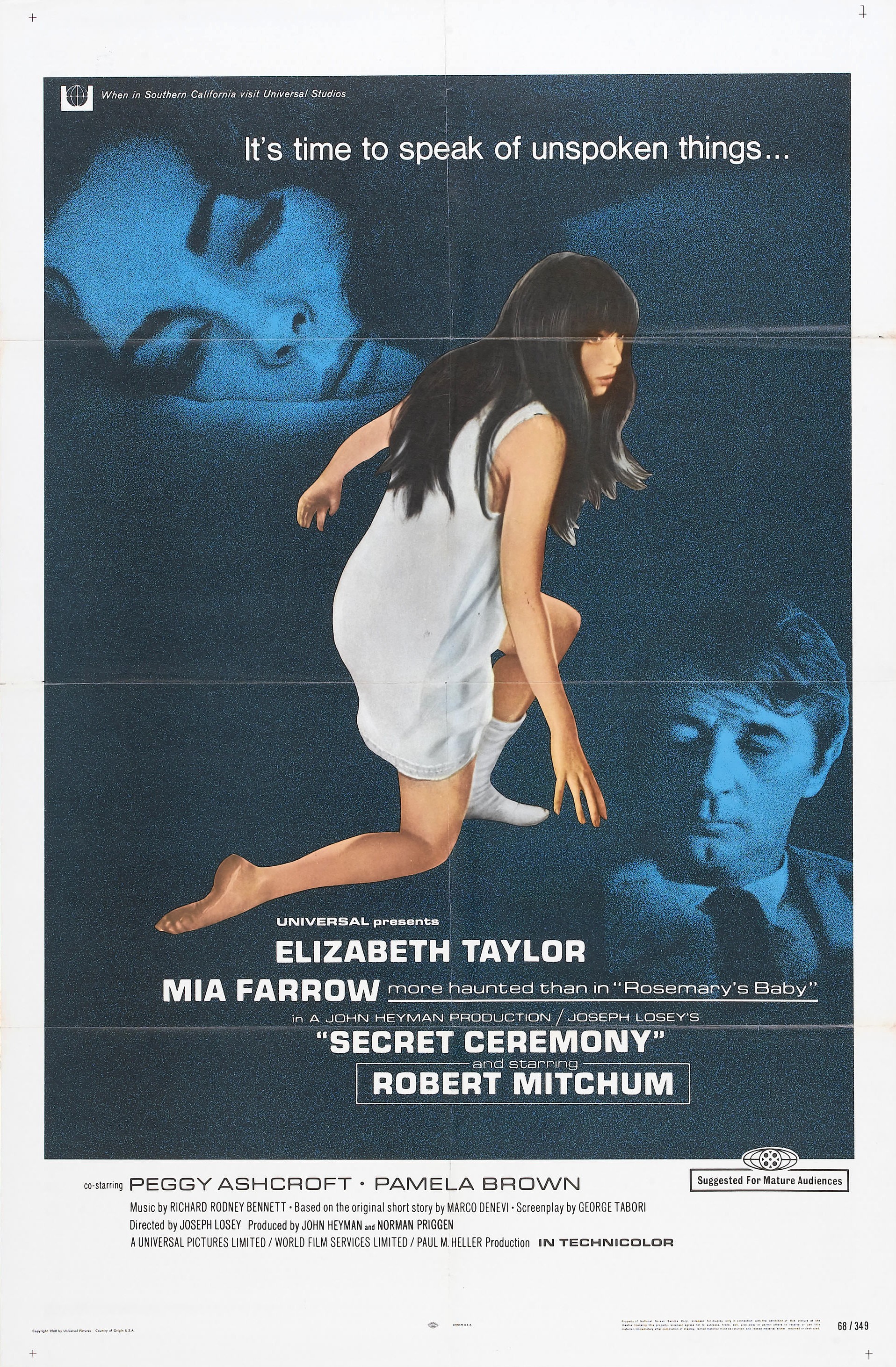 Mega Sized Movie Poster Image for Secret Ceremony 