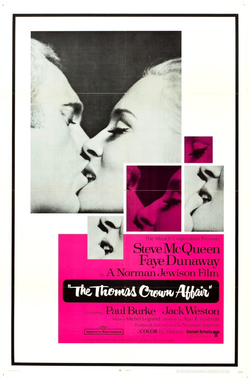 Extra Large Movie Poster Image for The Thomas Crown Affair (#3 of 8)