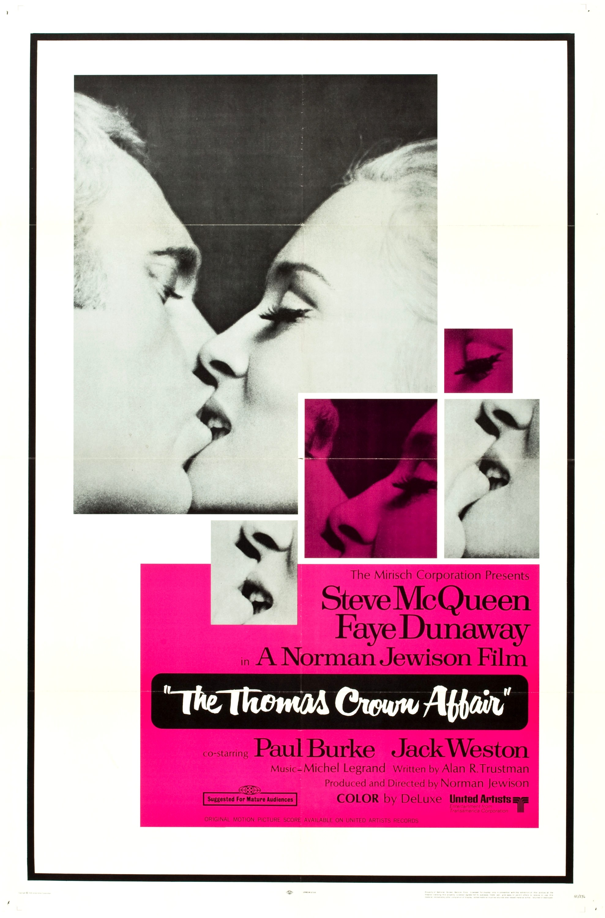 Mega Sized Movie Poster Image for The Thomas Crown Affair (#3 of 8)