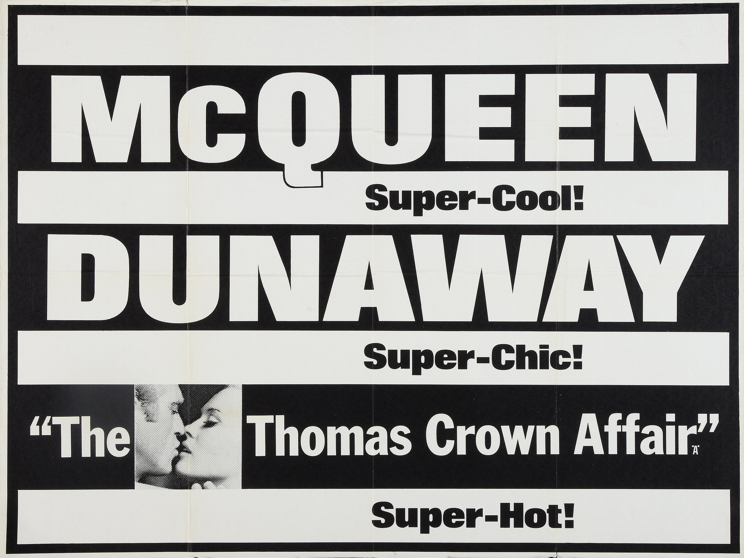 Mega Sized Movie Poster Image for The Thomas Crown Affair (#5 of 8)