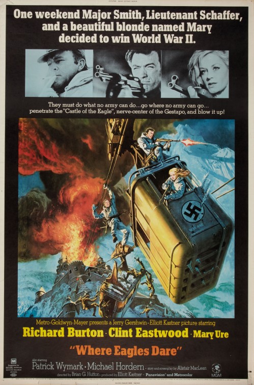 Where Eagles Dare Movie Poster