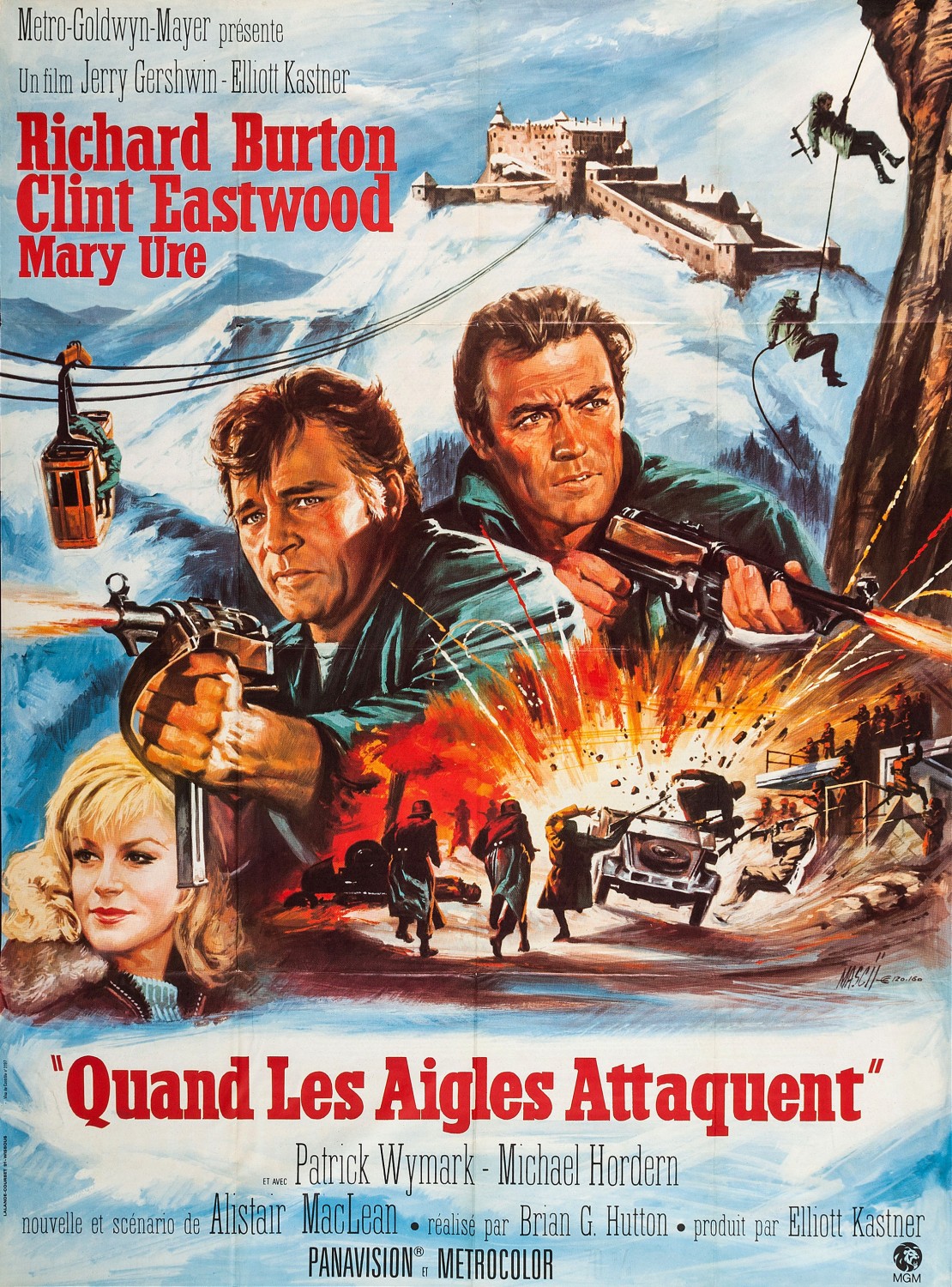 Extra Large Movie Poster Image for Where Eagles Dare (#7 of 7)